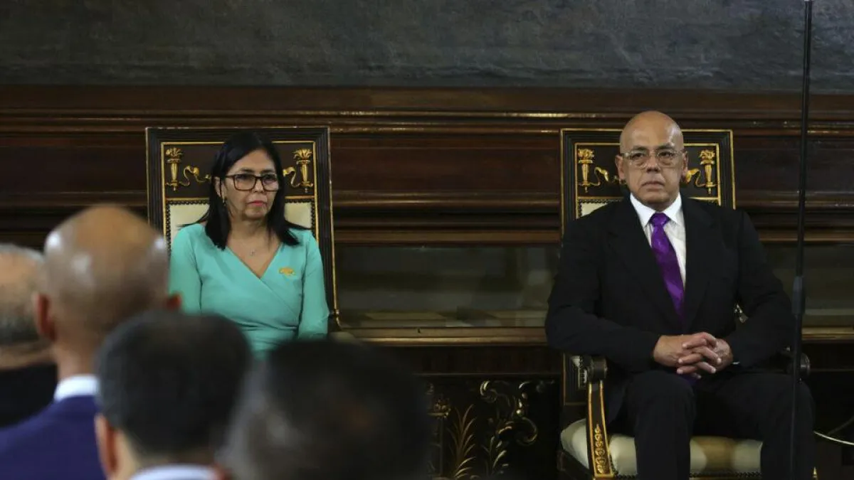 Con Maduro preso, Delcy Rodríguez jura como presidenta encargada de Venezuela