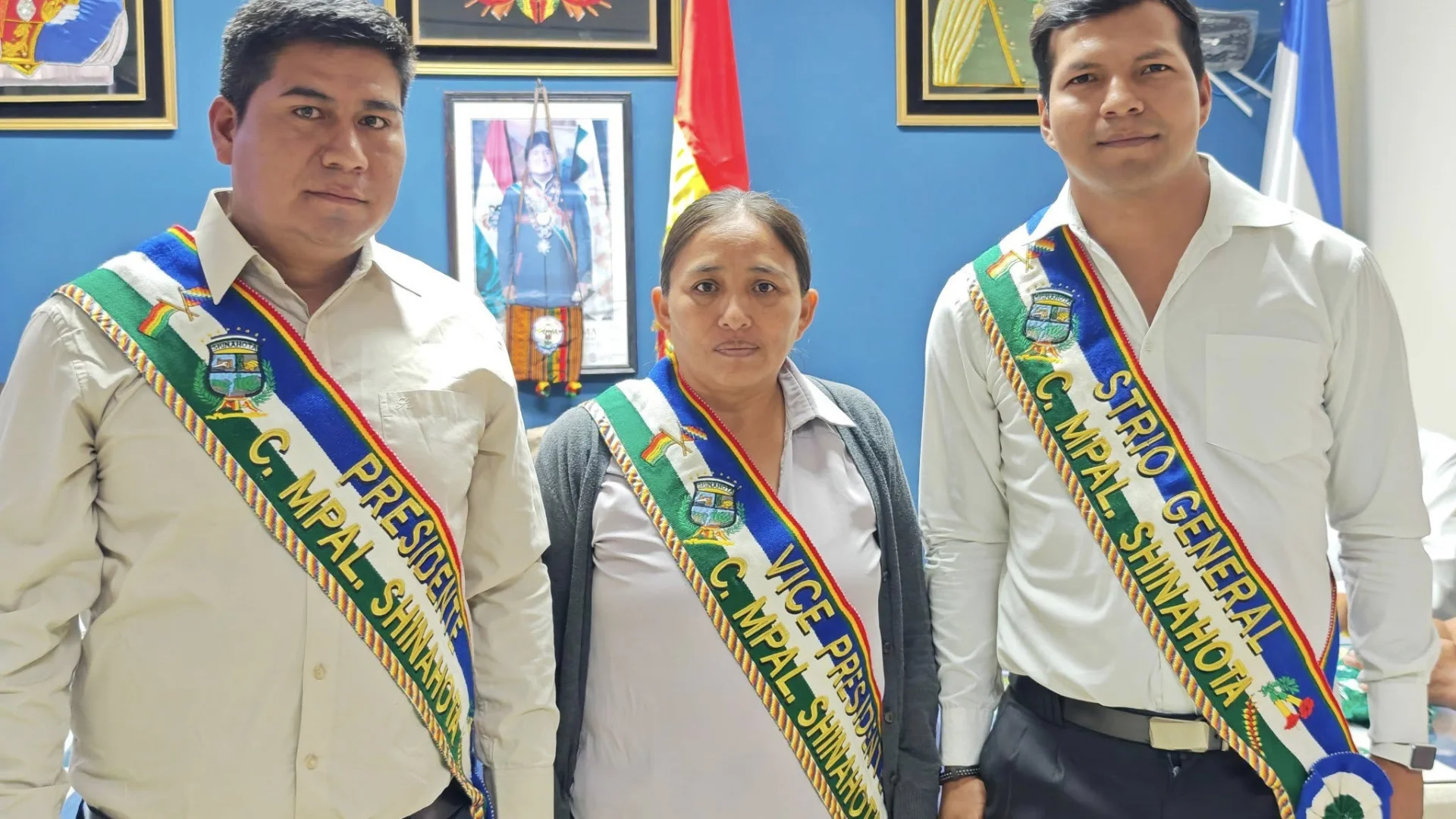 Concejo Municipal de Shinahota renueva su Mesa Directiva para la gestión 2025–2026