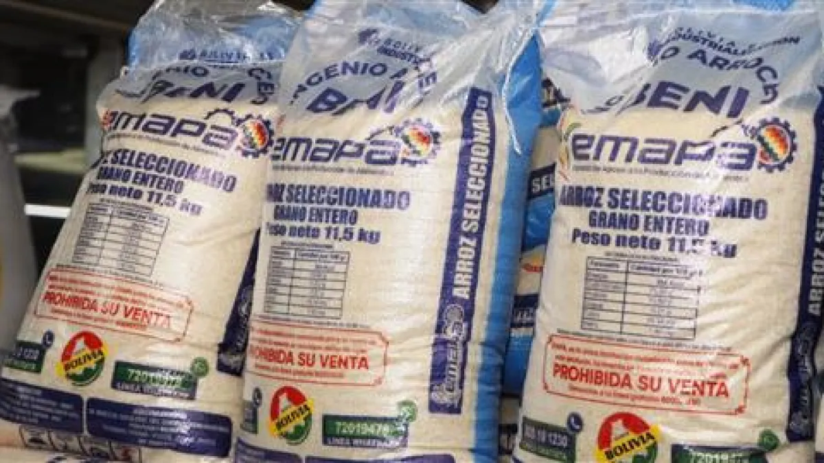 Gobierno audita compra de arroz en mal estado y formaliza denuncia ante el Ministerio Público