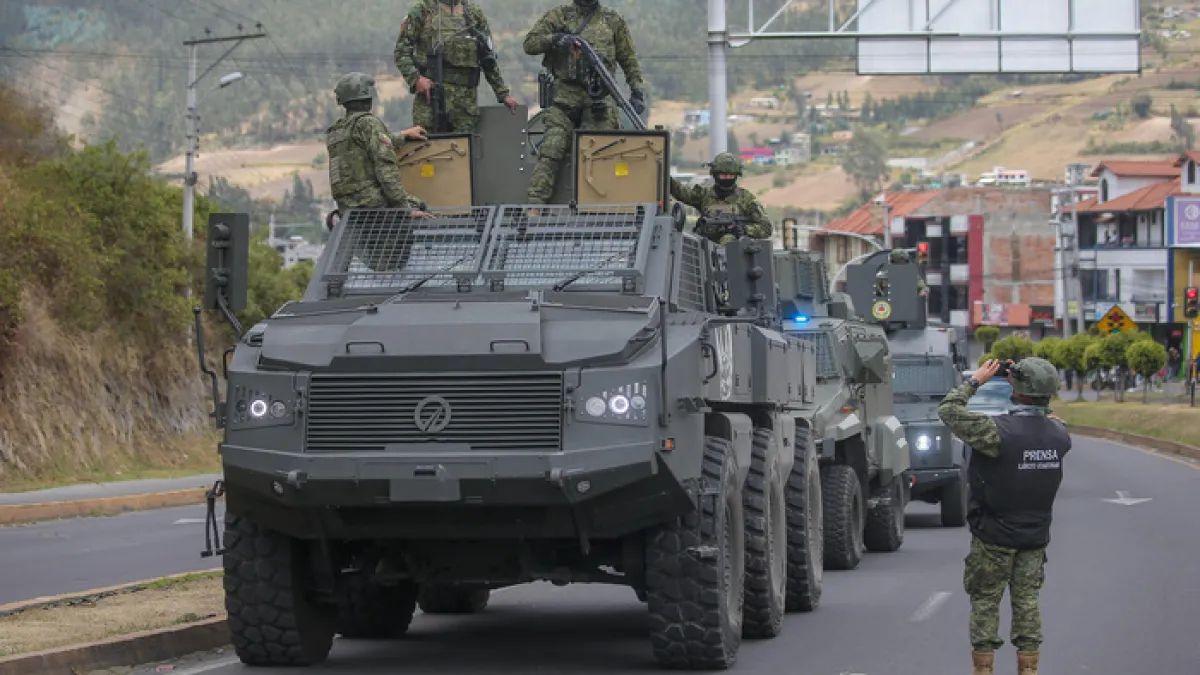 Noboa manda más militares para reprimir las protestas indígenas en Ecuador