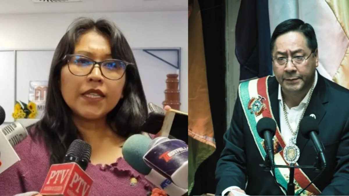 Gladys Quispe critica a Luis Arce: "Pretende liderar la izquierda tras destrozar al país y las organizaciones sociales"