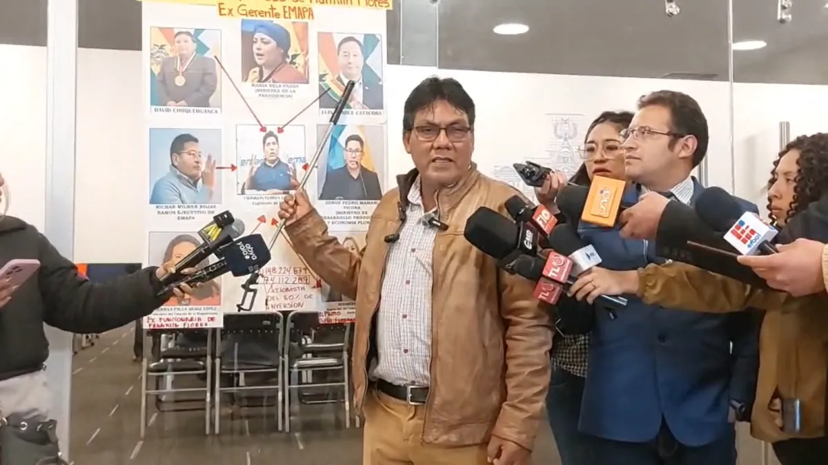 Diputado Héctor Arce denuncia “circo judicial” en el caso EMAPA y acusa encubrimiento a Franklin Flores