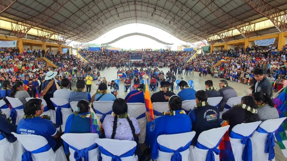 Mujeres campesinas de Shinahota ultiman detalles para su XVI Congreso Ordinario