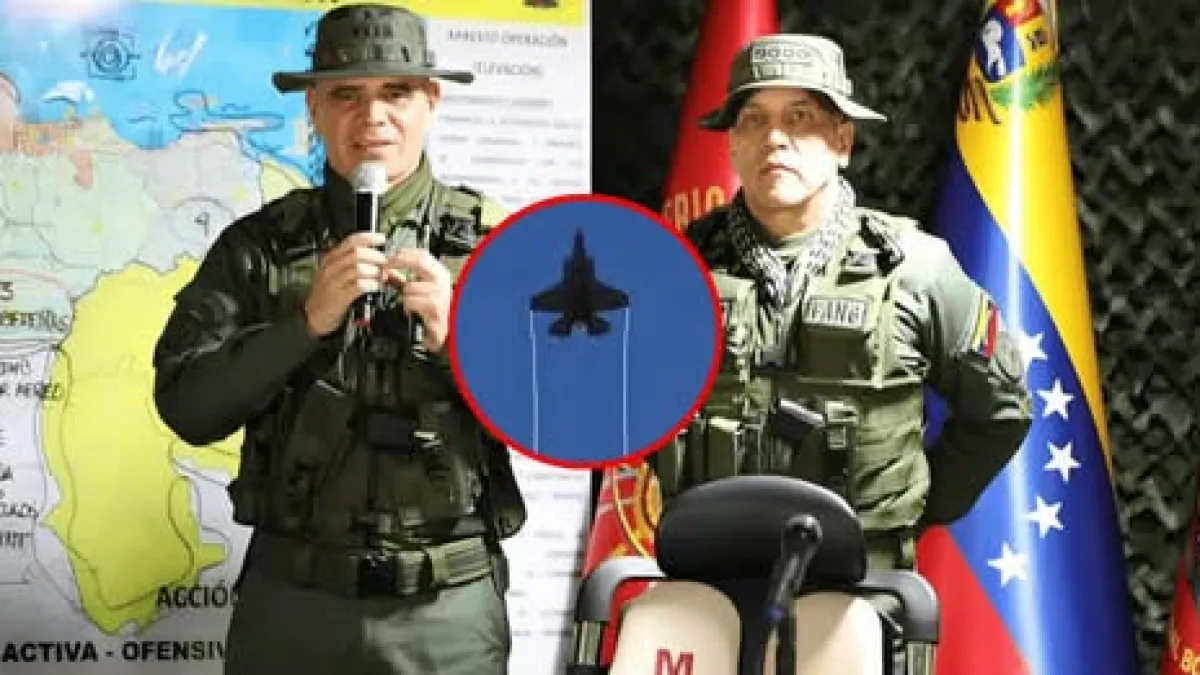 Venezuela denuncia “acoso militar” de EE. UU. tras detectar cinco aviones de combate en el Caribe