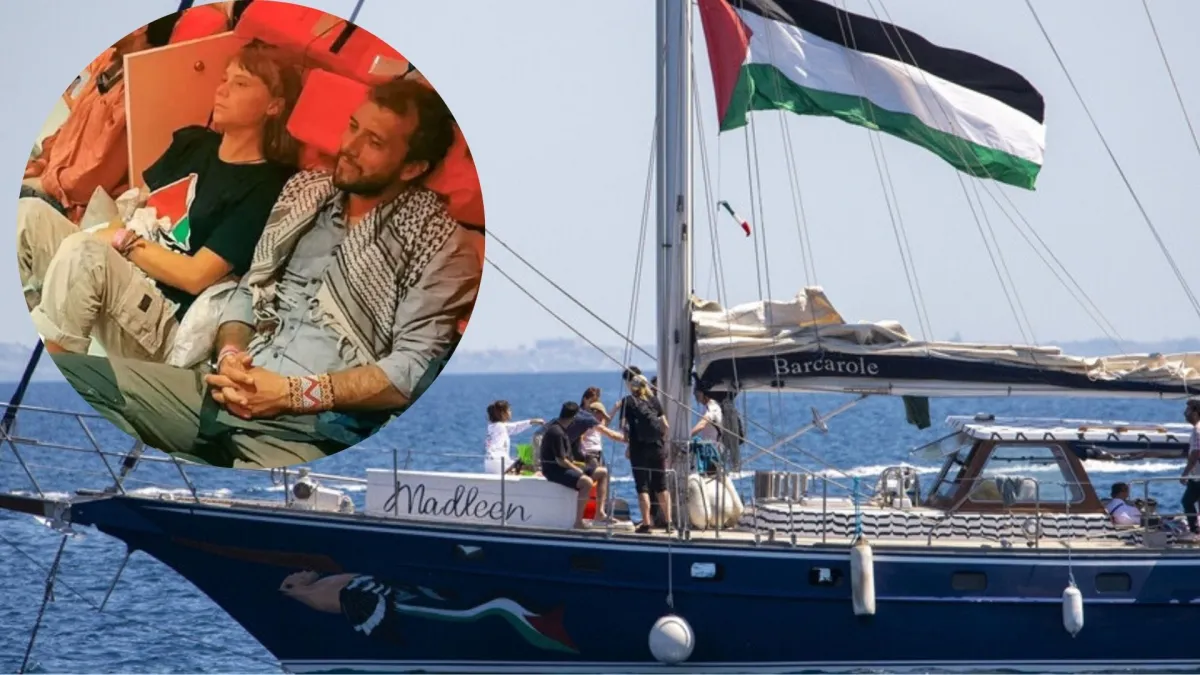 "Secuestrados y encarcelados: 473 activistas de la Global Sumud Flotilla atrapados en la prisión israelí de Saharonim tras romper el bloqueo a Gaza"