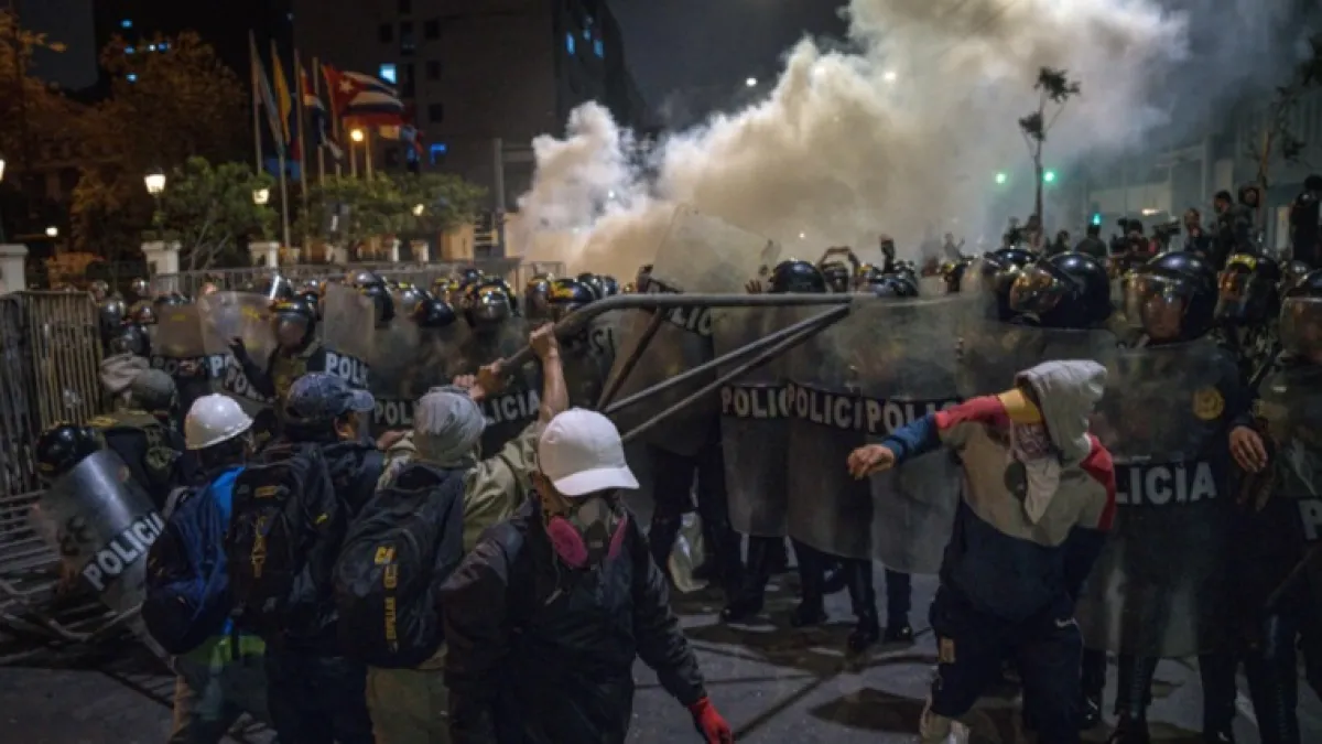 Generación Z y gremios paralizan Lima en masiva protesta contra nuevo gobierno y Congreso
