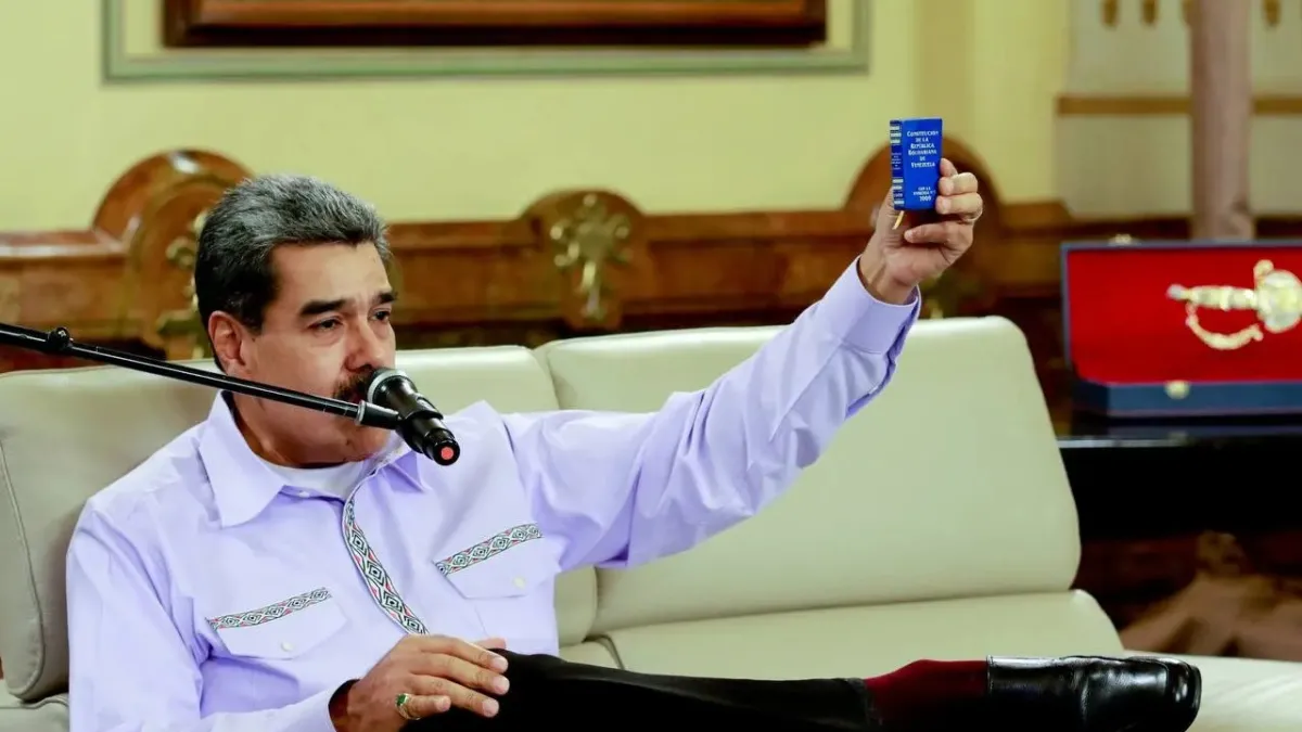 Presidente Maduro denuncia que EE.UU. busca robar la mayor reserva de petróleo del mundo