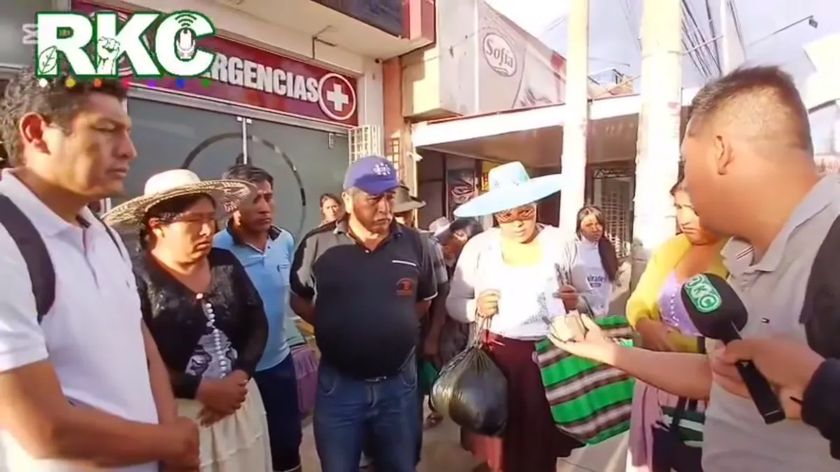 Solidaridad de las Seis Federaciones del Trópico de Cochabamba con víctimas del accidente en Morochata