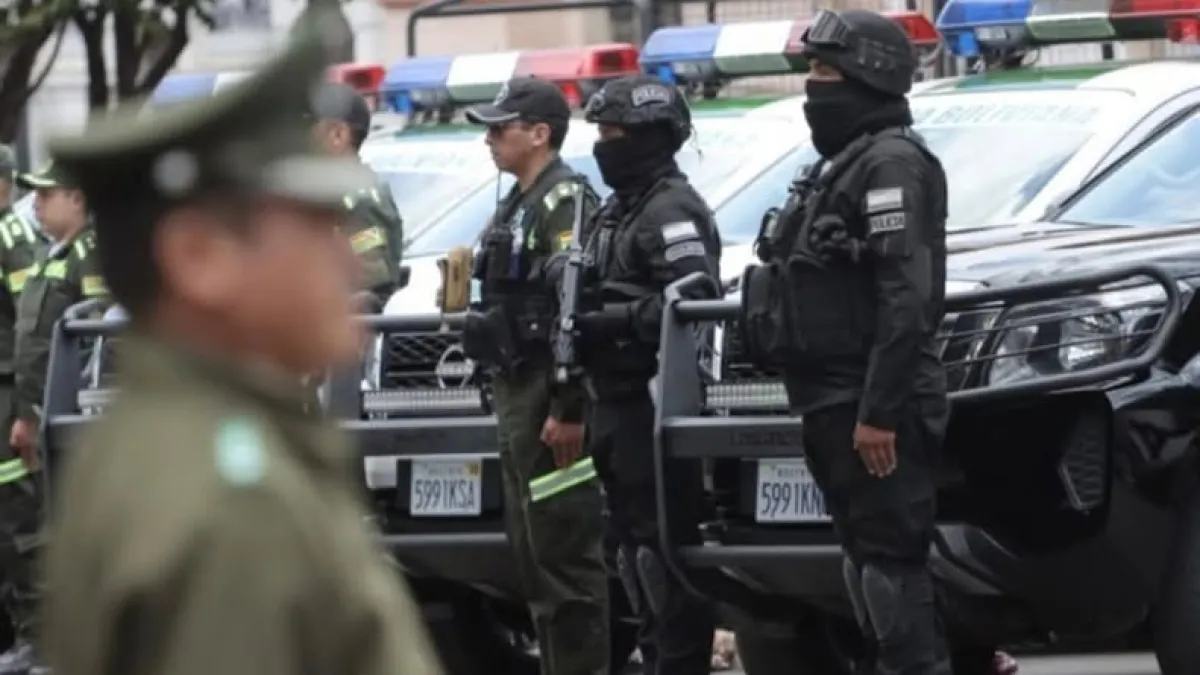 1.800 policias darán seguridad durante la posesión presidencial.
