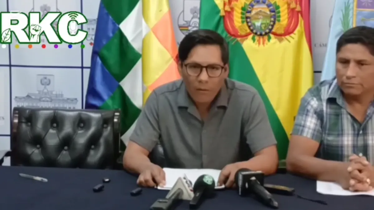Santos Mamani: Yerko Camacho quiere ser comandante FFAA y atentar contra Evo Morales