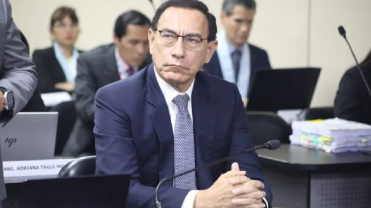 Justicia peruana dictará sentencia contra Martín Vizcarra el próximo 26 de noviembre