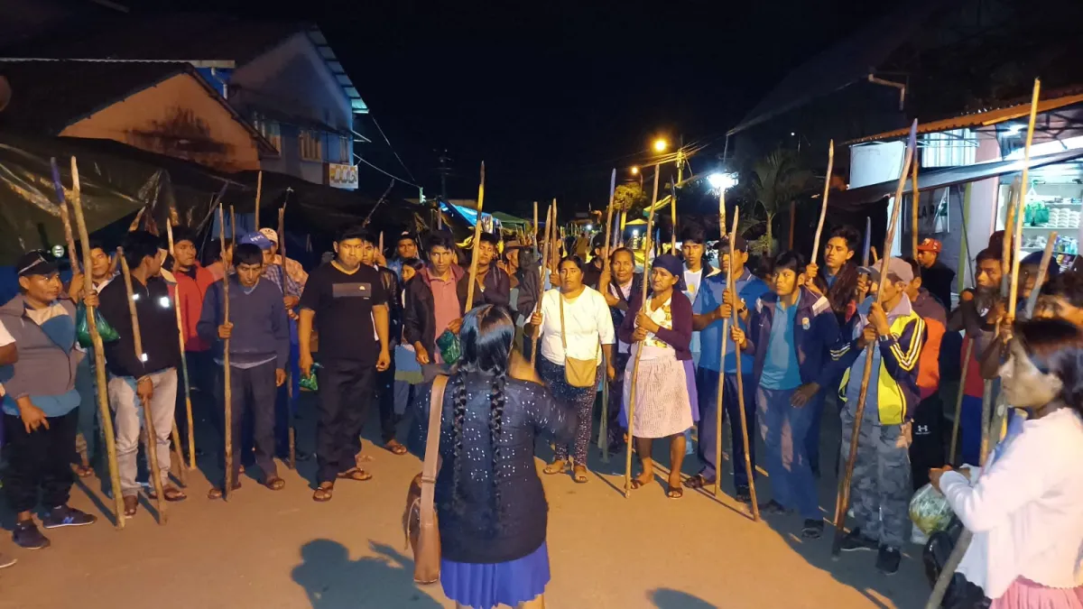 Dirigenta de la Coordinadora de Mujeres alerta sobre ingreso de fuerzas policiales y militares al Trópico