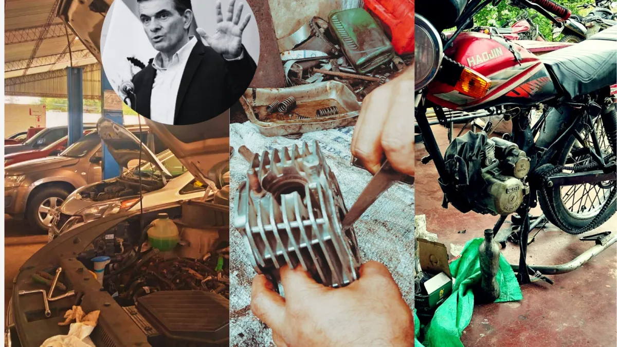 Bolivia: Motores quemados por gasolina tóxica del Gobierno saturan talleres