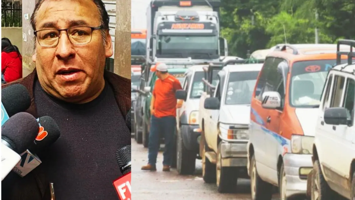 Choferes de La Paz alertan por filas en surtidores de Santa Cruz: “Esperemos que no sea escasez de gasolina”