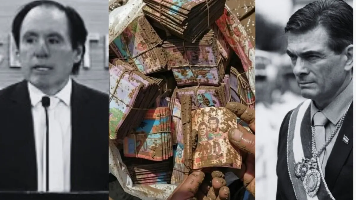 ¡No se tapa el sol con un dedo! Gobierno intentará minimizar escándalo de billetes? Según el BNB  "sin valor" en accidente aéreo de El Alto