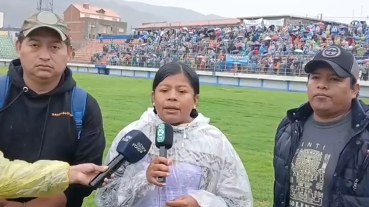 Wilma Colque desde Sacaba: "Evo Pueblo respalda a Loza y alcaldes de las bases"