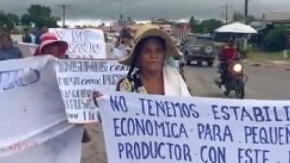 Productores de arroz amenazan con bloqueos indefinidos y toma de pozos petroleros por incumplimiento del Gobierno en DS 5547