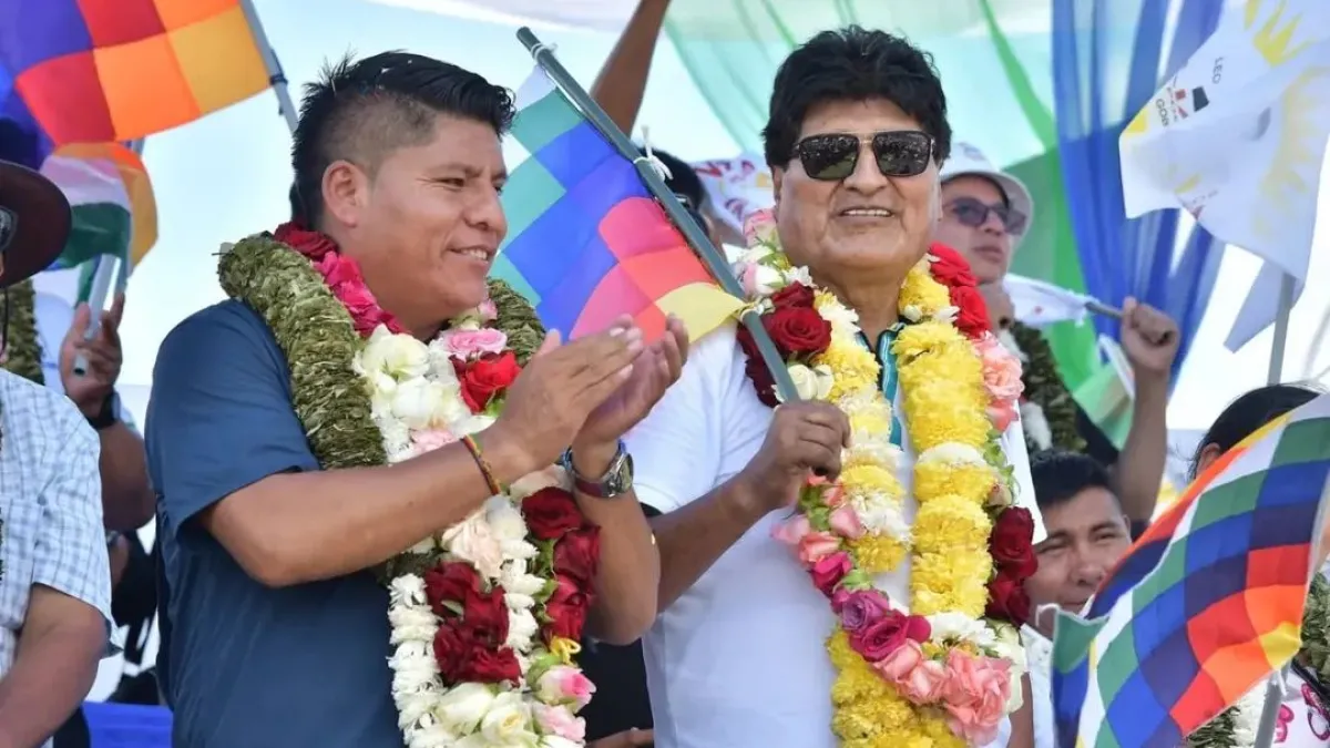 Evo celebra “contundente victoria” de Loza y afirma que el pueblo se impuso en las urnas
