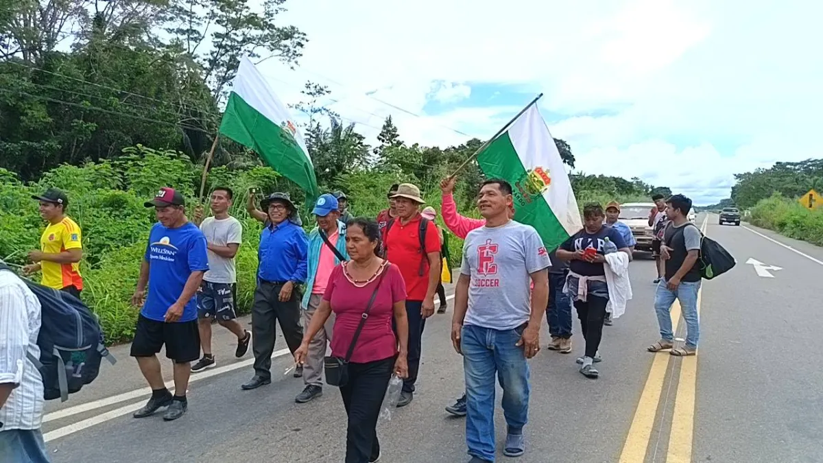 Marchistas rechazan acuerdos con el Gobierno y ratifican continuidad de la movilización hacia La Paz