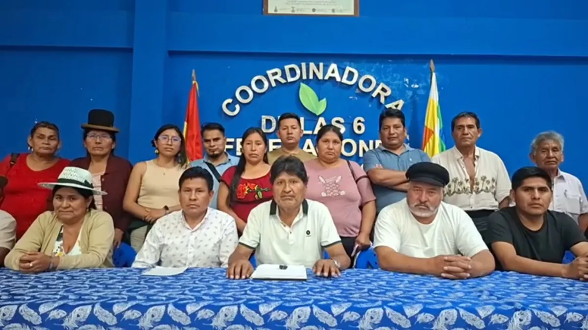 EVO Pueblo anuncia ampliado nacional y convoca a congresos departamentales