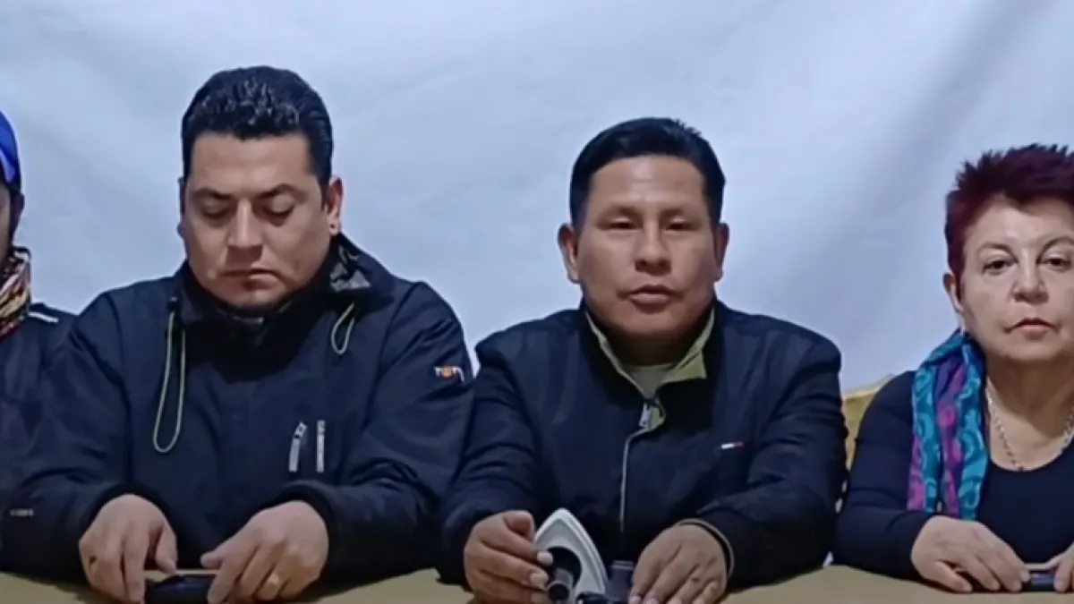 Ramírez condena enfrentamientos en La Paz y responsabiliza al Gobierno por represión contra cooperativistas